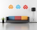 Damask Wall Pattern Decal Modern Vinyl Art Stickers